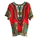 thumbnail image 2 of Hombres Mujeres Africana Dashiki Camisa Grande Clásica Colorida Cuello en Ropa úca Colcomx Camisa Africana Dashiki, 2 of 8