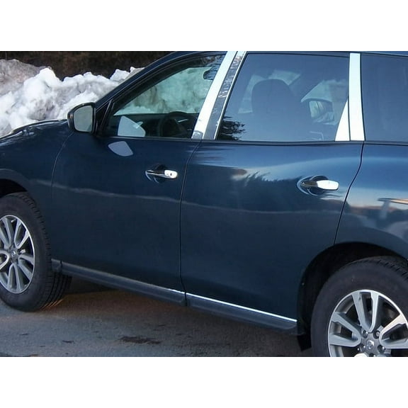 Stainless Steel Molding Insert 6Pc Fits 2013-2020 Nissan Pathfinder MI13527 QAA