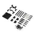 thumbnail image 2 of arctrm Kit de Pièces de Voiture RC 1/12 Support de Servo Alliage d'Aluminium Pièce de Réparation Remplacement Tige de Fixation Noir, 2 of 10