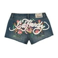 thumbnail image 2 of Ed Hardy Orchid Denim Short - WEHD8000-7 (Medium Vintage, L), 2 of 2