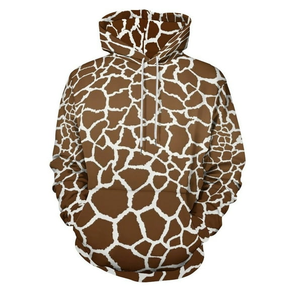 Giraffe Pattern Men's Women New Sweatshirt Hoodie Men's Plus Size Sweatshirt Hooded Sweatshirt 3d Printed Street Men's Cloth