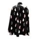 thumbnail image 4 of Puntoco, camisa informal para mujer, manga larga, cuello Halter, hombros descubiertos, blusa holgada con estampado de Polluer, tops Puntoco Puntoco-4233, 4 of 5
