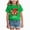 E613-Green, variant on NOLDARES Kids Christmas T-Shirt Merry Santa Funny Elk Print Holiday Crew Neck Short Sleeve Tee Boys Girls Clothes,Size 7-8 Y