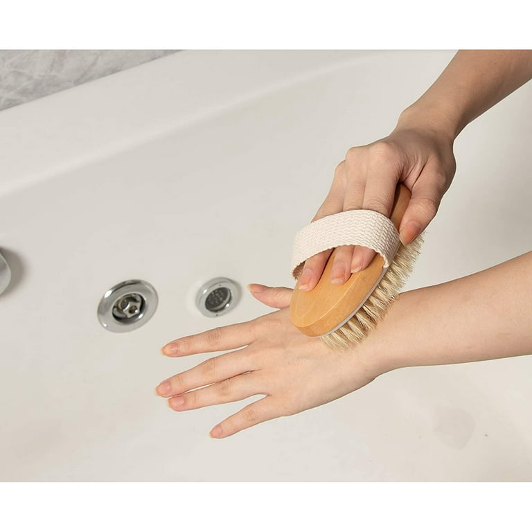 Sauna Exfoliating Dry Brushing Body Brush Set - Buy Online – Find