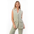 thumbnail image 2 of Chaleco cruzado con solapa AMAD Casual para mujer Talla L, 2 of 5