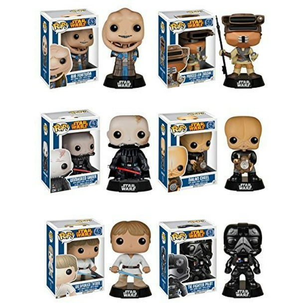 Inhibir Museo Guggenheim pecado Funko Star Wars Darth Vader Unmasked, Tatooine Luke, Boushh Leia, TIE Fighter Pilot, Nalan Cheel and Bib Fortuna Pop! Vinyl Figures Set of 6 - Walmart.com Inhibir Museo Guggenheim pecado Funko Star Wars Darth Vader Unmasked, Tatooine Luke, Boushh Leia, TIE Fighter Pilot, Nalan Cheel and Bib Fortuna Pop! Vinyl Figures Set of 6 - Walmart.com