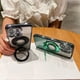 thumbnail image 5 of Funda Magsafe de lujo con diamantes brillantes para iPhone, soporte magnético, funda de silicona suave, 15, 14, 13, 12, 11 Pro Max, 15 Plus, 5 of 5