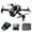 Black, variant on Black Foldable Drone With 1080P Hd Camera, 4-Side Obstacle Avoidance, Wifi Transmission, Cool Lights, Altitude Hold For Adults And Kids, 9.45X9.45X2.75In, 0.695Lb