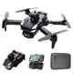 thumbnail image 2 of Dron plegable WJSXC con cámara HD 1080P, FPV, para principiantes, control de gestos, evitación de obstáculos, modo sin cabeza, cuadricóptero RC con WiFi, luz fría, color negro., 2 of 6