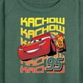 thumbnail image 3 of Disney's Cars - KACHOW 95 - Women's Lightweight French Terry Long Sleeve Shirt, 3 of 5