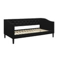 thumbnail image 4 of Home Design Gianna Upholstered Twin Daybed Black, 4 of 6