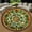 The Irish Flag, variant on Round Area Rug, Forest Spirit Wolf 2 Non-Slip Floor Mat, Soft Washable Carpet for Living Room Bedroom Decor 24 Inch