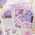 thumbnail image 4 of Juego 50 Piezas Papel Vintage para Álbumes Recortes (peludo Morado), 4 of 8