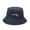Navy Blue, variant on Sun Hat Wave Embroidery Sun Protection Vintage Men and Women Bucket Hat for Outdoor Activities
