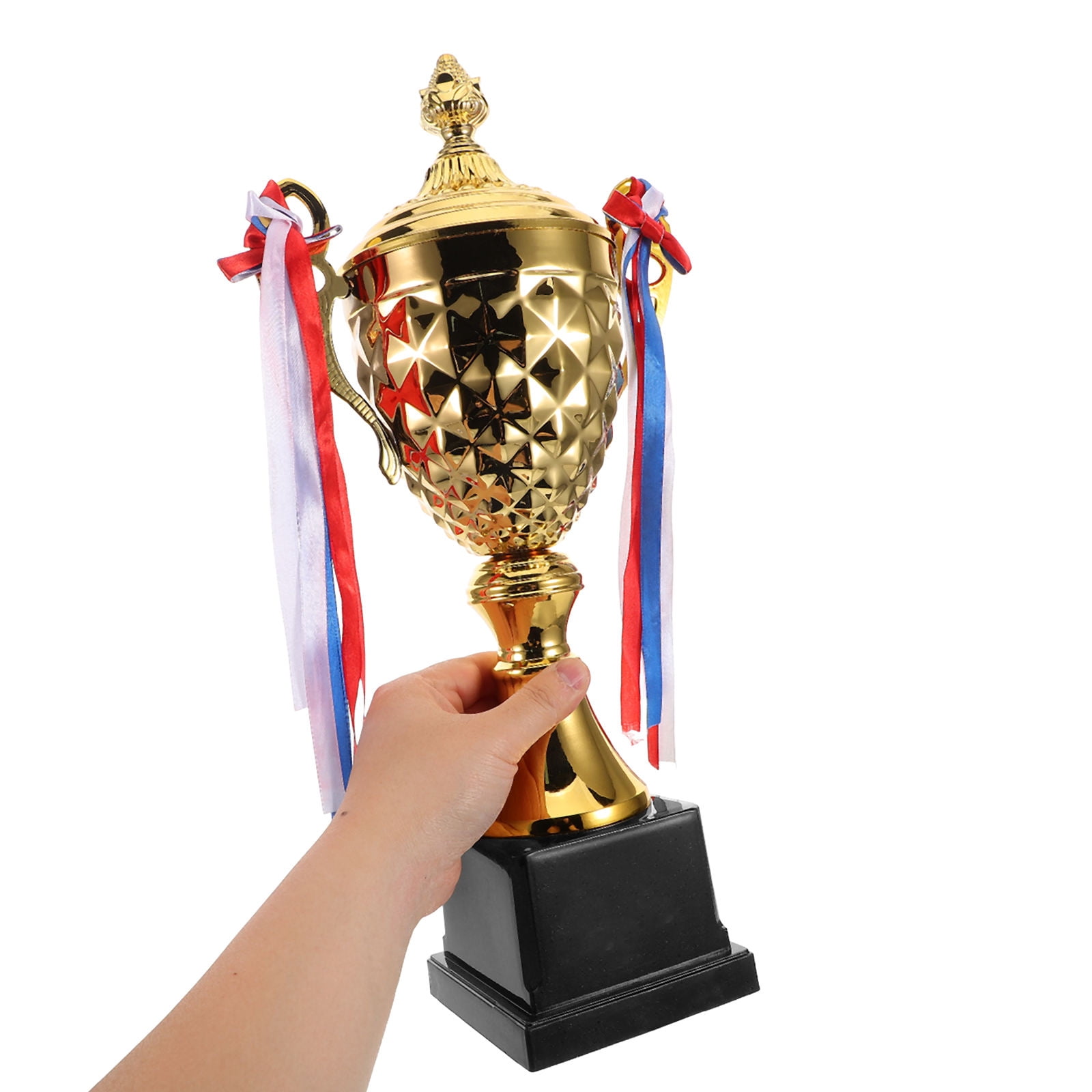 DRAFIDEEP Plastic Trophies for Kids Metal Durable for Award Ceremonies 1Set