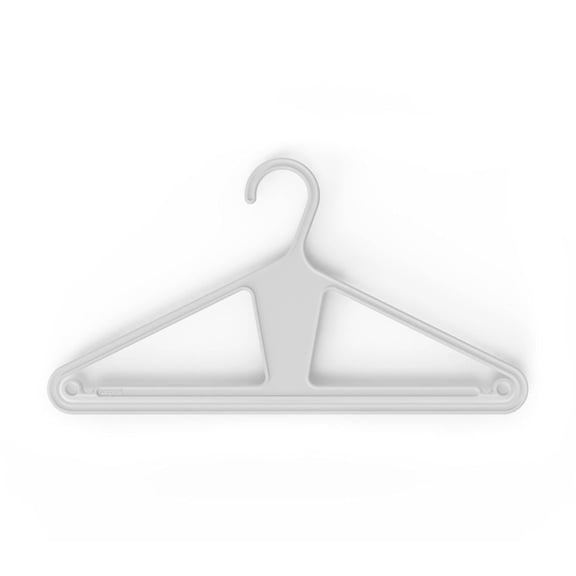 Kangaroo 100% Recycled High-Strength Oatmilk Clothing Hanger - Original 40 Pack for Pants, Shirts, Jackets