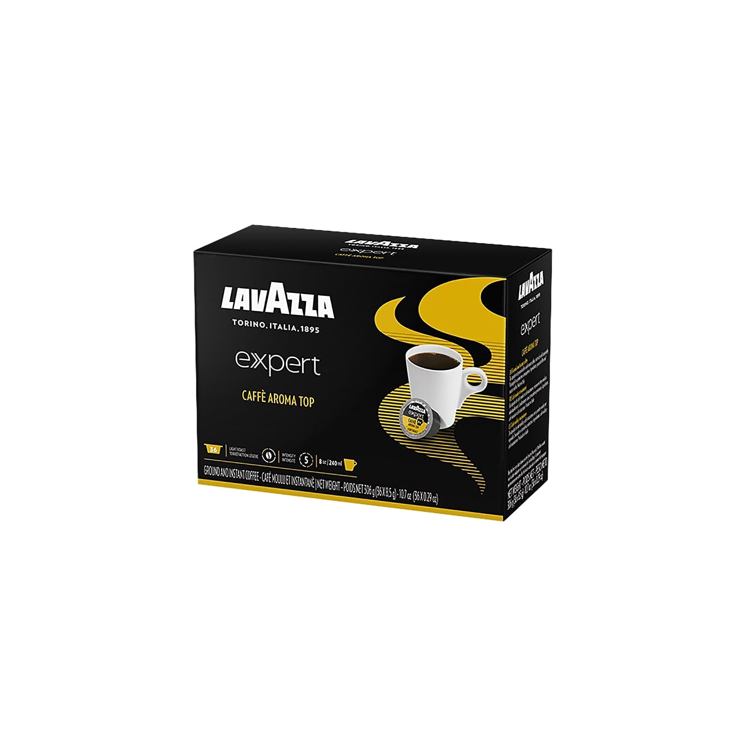 Huddle punkt Samlet Lavazza Arabica Coffee Capsules Light Roast 36/Box 8 Boxes/Carton (2261)  LPC00131 - Walmart.com