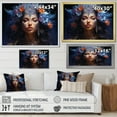thumbnail image 4 of Designart "Shaktis Divine Hinduisim Art wall art II" Spiritual Floater Framed Wall Art Living Room, 4 of 7