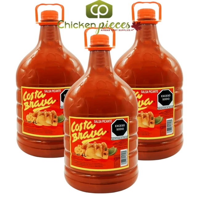 Costa Brava Sauce Piquante Piquante Grande 4 L