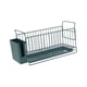 thumbnail image 5 of Estante de secado de platos Estante de secado de platos multifuncional Escurridor de platos Organizador de utensilios con escurridor Cubiertos para despensa Gabinete , verde, 5 of 9