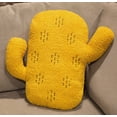 thumbnail image 2 of Cute Soft Mushroom Pillow Cactus Pillow Sofa Cushion Plush Home Decoration Pillow cushion (30cmYellow), 2 of 5
