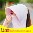 thumbnail image 4 of SPRING PARK Women Outdoor UV Protection Sun Hat Neck Face Wide Brim Cap Bucket Hat, 4 of 8