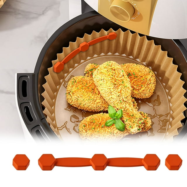 DPTALR Fryer Magnet Silicone Buckle Fryer Magnet Silicone Buckle Fryer Baking Tray Paper Fixing Buckle