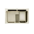 thumbnail image 3 of James Martin Vanities 157-V36-BW Bristol 36" Single Basin Hardwood Vanity Cabinet Only -, 3 of 5