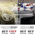 thumbnail image 4 of Hello Kitty Car Window Sun Shade Visor, Car Sunshade Front, Windshield Visor Shield Cover Foldable Reflector for Car Truck SUV 55"x30", 4 of 8