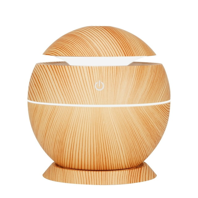 Mistaha Humidificateur USB 7 Couleurs Lumières LED Diffuseur d'Arôme d'Huile Créateur de Brume Fraîche Veilleuse