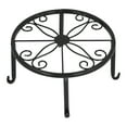 thumbnail image 3 of Flower Pot Holder Outdoor,Plant Stand FloorStanding Single Flowerpot Holder Flower Shelf Power Packed Performance, 3 of 14