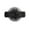 black, variant on Summark Chiffon Flower Lace Elastic Headband Baby Baptism Headband Baby Girl Baptism Headband Bow, 0-3 Years Old