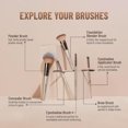 thumbnail image 2 of Swiss Beauty Professional Face & Eye Brush Set Sb-F01 (6 Pcs), 2 of 4