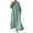 Green, variant on Mrat Womens Plus Size Cotton Linen Maxi Dress Loose Crewneck Long Sleeve Solid Long Dresses Travel Vacation Outfits S-54 Hot-Pink 3XL