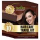thumbnail image 1 of Herbishh Dark Brown Color Shampoo for Gray Hair, Hair Dye Shampoo 3 in 1, 100% Grey Coverage for Men & Women, Long-lasting & Travel-friendly, Ammonia-free, 30 ml (Pack of 10), 1 of 5