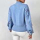thumbnail image 3 of Gibobby SuéTer Para Mujeres Suéter de punto de colorido con cuello redondo elegante para mujer: elegante de otoño e invierno(Azul,M), 3 of 6