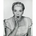 thumbnail image 2 of Portrait of a senior woman looking surprised Poster Print (18 x 24), 2 of 4