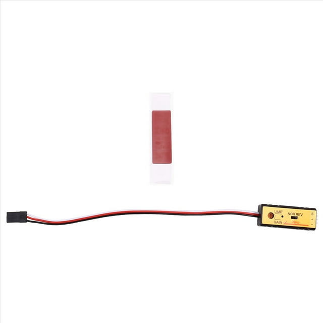 El Mini Módulo Giroscópico Está Especialmente Diseñado para 4,8 V-6 V para el Control de Deriva de Juguetes RC, Así Como para Piezas de Autos Pequeños y Barcos.