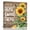Brown, variant on Canvas Print Wall Art Oil Paintings Watercolor Sunflower Bee on Wood Picture Prints Artwork for Living Room Kitchen Bathroom Bedroom,Stretched and Framed Ready to Hang,Home Quote Brown Wooden