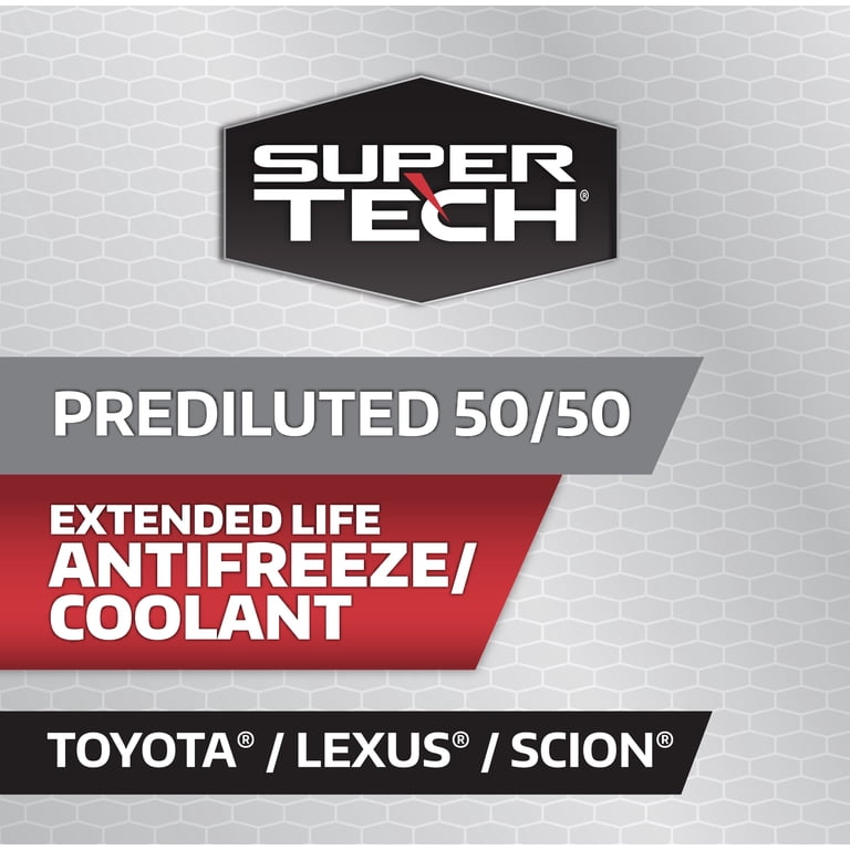 2 pack) Super Tech OE Red Antifreeze Prediluted 50/50 - Walmart.com