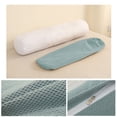 thumbnail image 6 of Round Neck Pillow Cylinder Pillows, Soft and Comfortable, Skin-friendly Neck Bolster Pillow Roll for Ankle Bed Vertebra Stomach Leg, 6 of 7