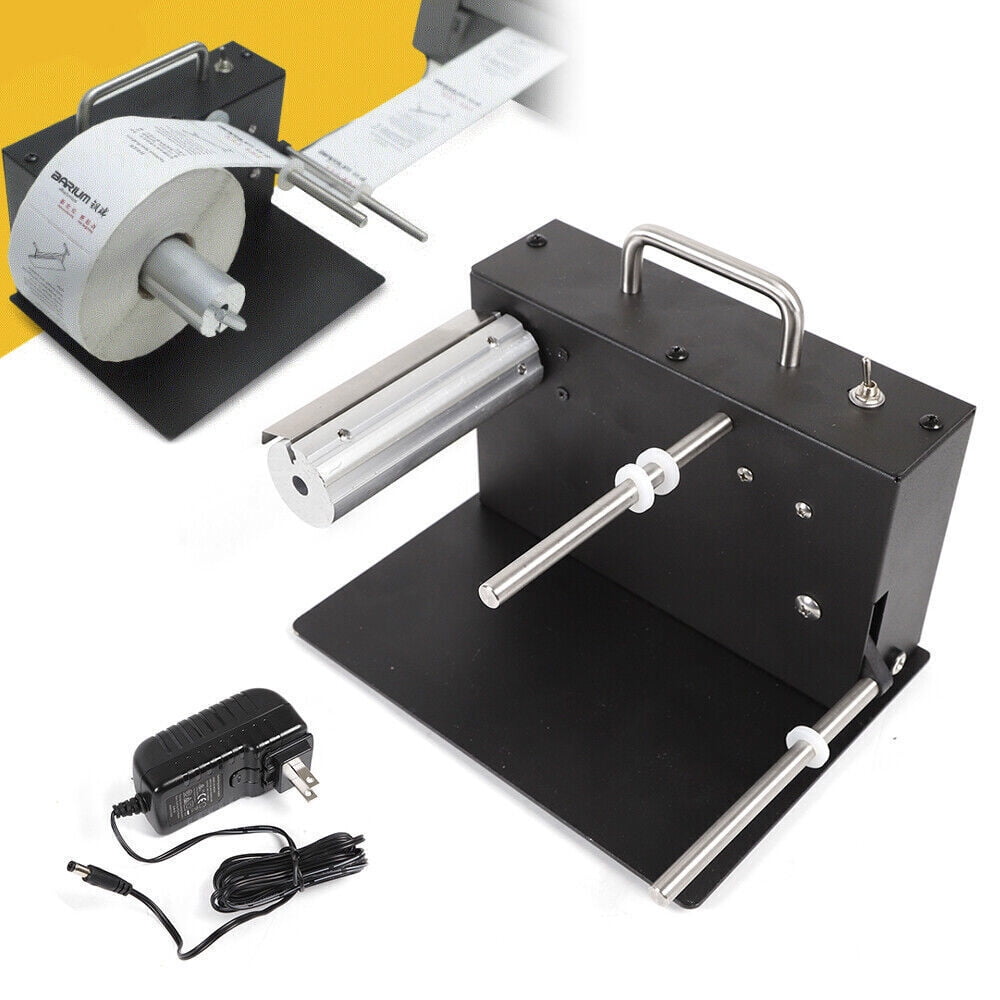 Adjustable Tag Rewinder Label Rewinder Automatic Rewinding Machine 2-Way 180mm