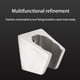 thumbnail image 3 of Monstrate Soporte de ducha Conveniente base sin perforaciones Soporte de cabeza firme Pulido Soporte de instalación simple Baño Cocina Accesorios de baño, 3 of 6