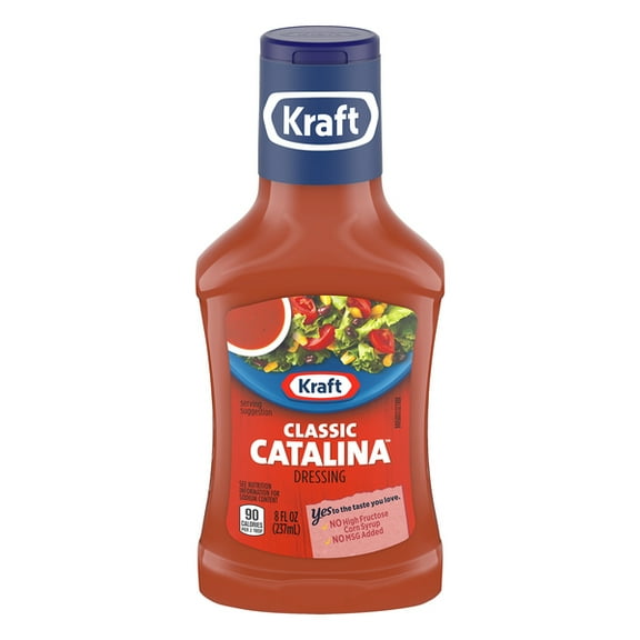 ( 2 Pack ) Kraft Classic Catalina Salad Dressing, 8 Fl Oz Bottle