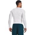thumbnail image 3 of Camiseta Under Armour Armour HeatGear Compression para hombre, color blanco, 3 of 4