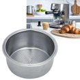 thumbnail image 2 of LHCER Coffee Basket Strainer,51mm Stainless Steel Coffee Filter Non‑Pressurized Filter Basket Fit for Coffee Machine,Coffee Filter, 2 of 8