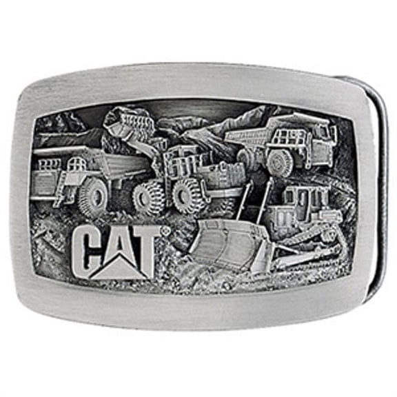 Caterpillar CAT Machines Pewter Belt Buckle