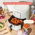 thumbnail image 4 of Beautiful 3 Qt Air Fryer with TurboCrisp Technology, EverGood Ceramic Nonstick Coating, White Icing by Drew Barrymore, 4 of 12