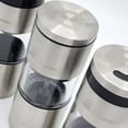 thumbnail image 5 of BBQ Dragon 3 Piece Stainless Steel Spice Shaker Set with Powerful Magnetic Bases, 5 of 9