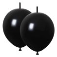 thumbnail image 1 of Globos de látex ADIDO EVA negros, 30 cm, 80 unidades, para fiestas, 1 of 9